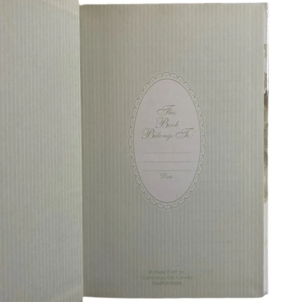 Blank Lined Journal Hardcover Spiritual Verses Gifts
